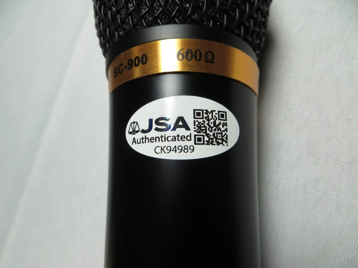 Anderson .Paak Signed Autographed Microphone Silk Sonic JSA CK94989, image 2