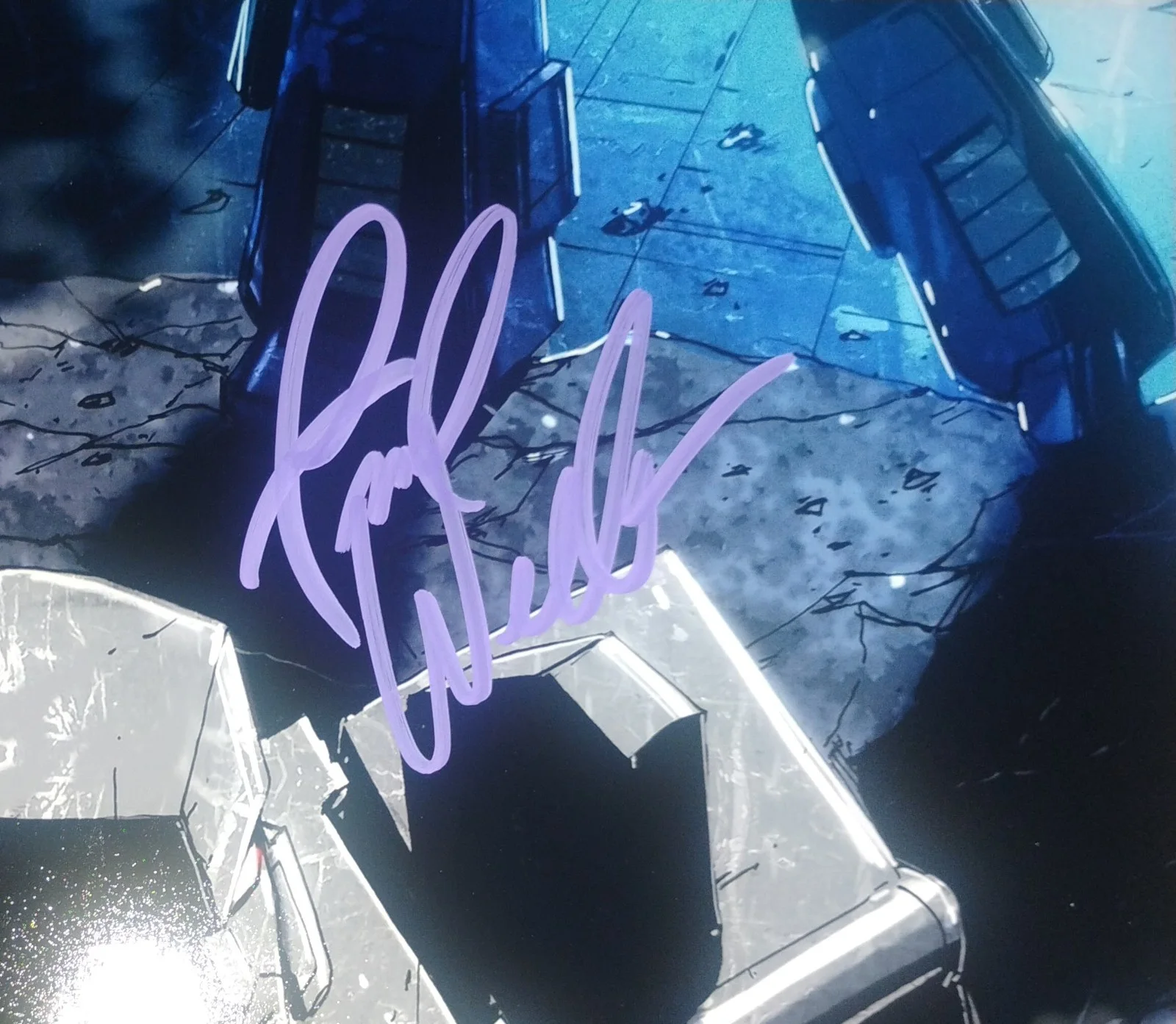 Peter Cullen & Frank Welker Hand Signed Autograph 11x14 Photo COA Transformers, изображение 4