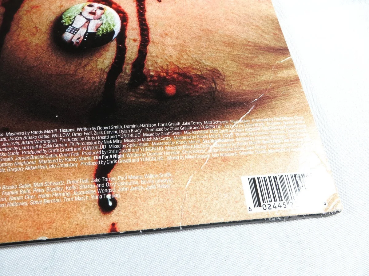 Yungblud Signed Autographed Record Album Cover Self-Titled Red Vinyl JSA CK95203, изображение 4