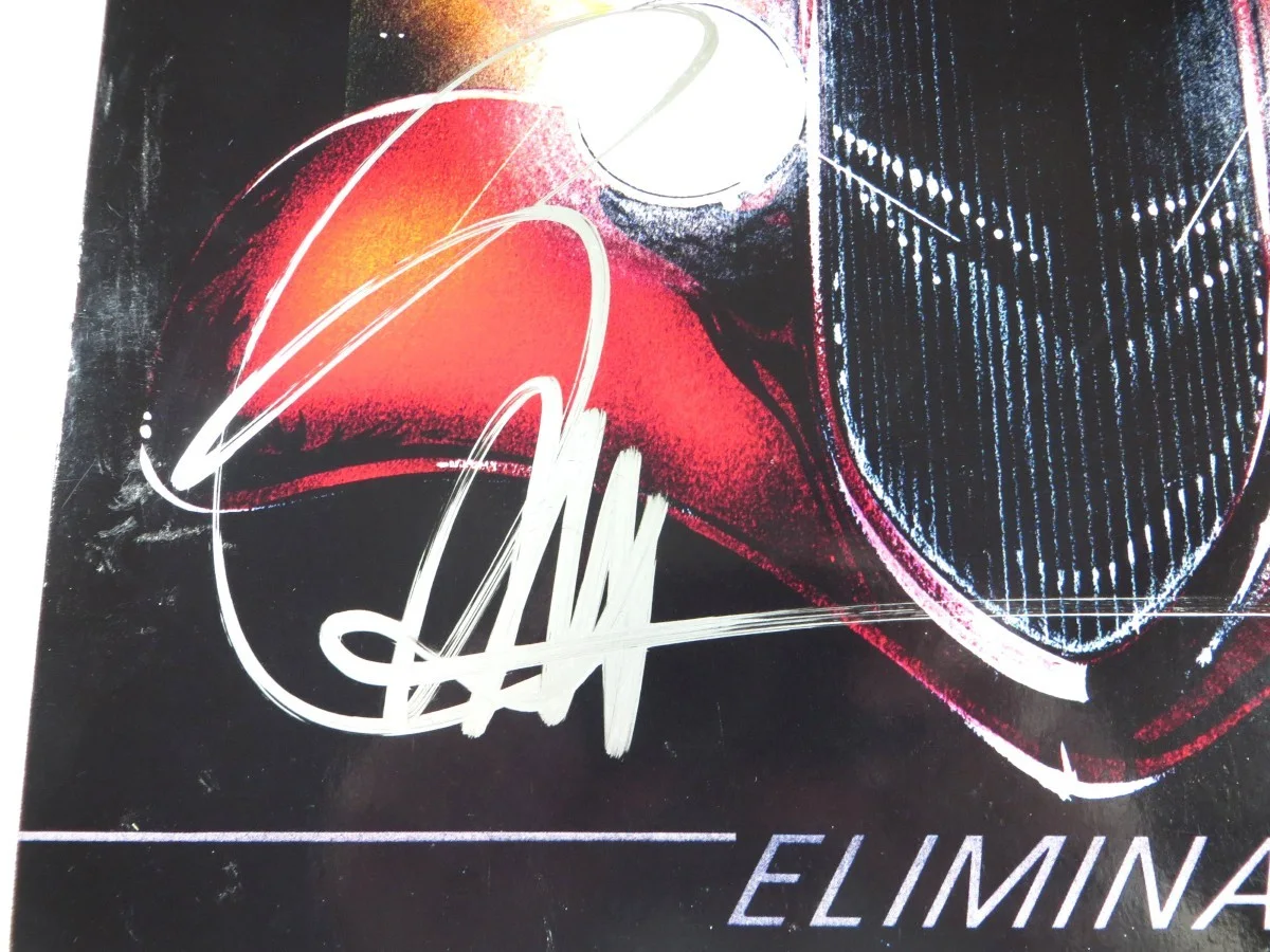 Billy Gibbons Signed Autograph Record Album Cover ZZ Top Eliminator JSA CK94408, image 2