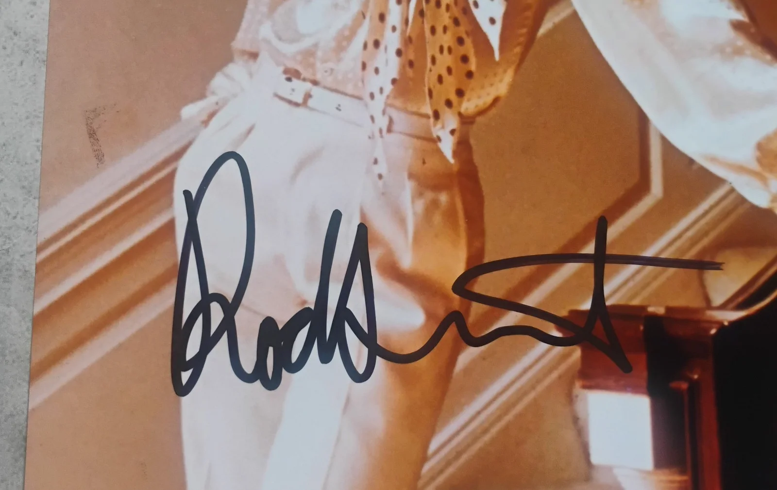 Rod Stewart Hand Signed Autograph 8x10 Photo COA - NO US TARIFF, изображение 3