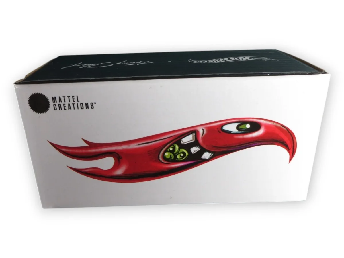 Kenny Scharf — Kenny Scharf Signed Autographed Hot Wheels Die-Cast Custom T-Bird JSA CM68542, изображение 5