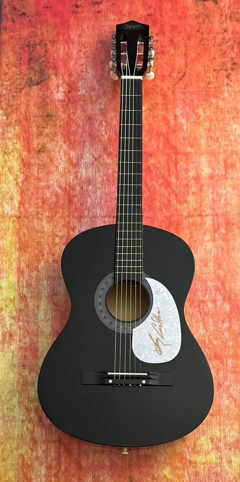 GFA Joni Mitchell Guitarist * LARRY CARLTON * Signed Acoustic Guitar COA, изображение 2