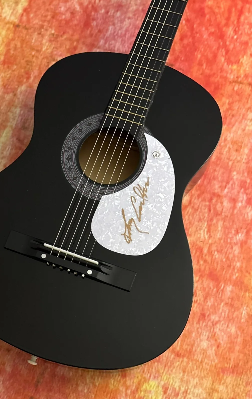 GFA Joni Mitchell Guitarist * LARRY CARLTON * Signed Acoustic Guitar COA, изображение 3