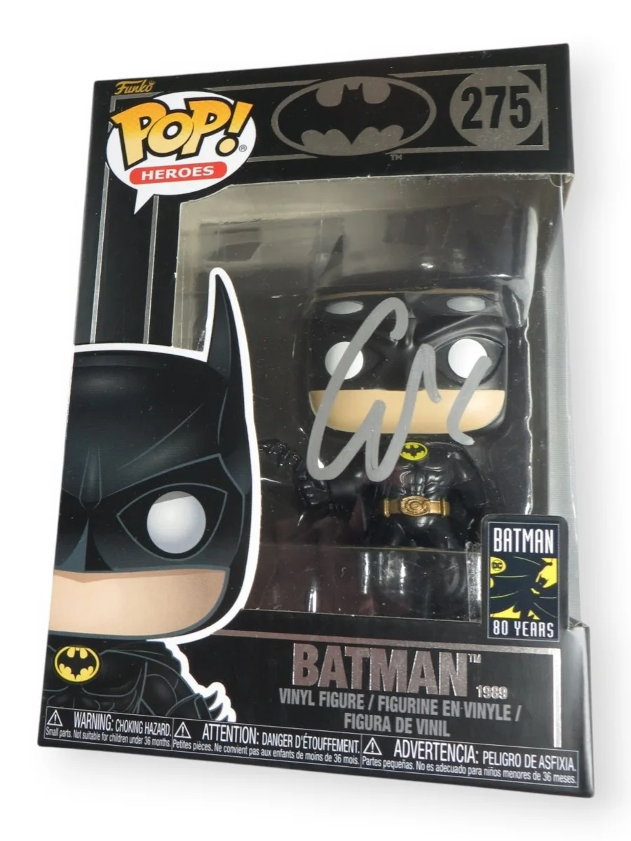 George Clooney — George Clooney Signed Autographed Funko POP! Batman 275 80 Years SWAU S102643