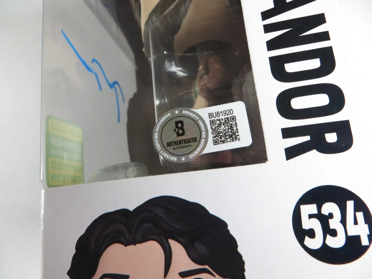 Tony Gilroy — Tony Gilroy Signed Autographed Funko POP! Star Wars Andor Rogue One BAS BU81920, изображение 2