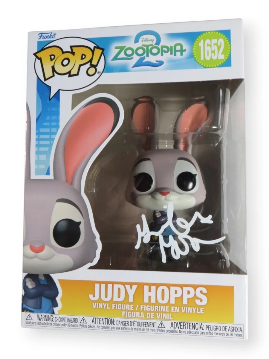 Ginnifer Goodwin — Ginnifer Goodwin Signed Autographed Funko POP! Zootopia 2 Judy Hopps JSA CK94297