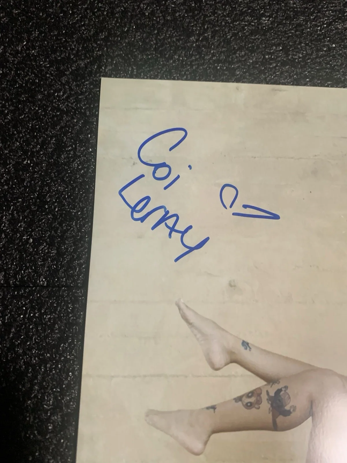 COI LERAY SIGNED 8X10 PHOTO NO MORE PARTIES PLAYERS JSA COA PSA BAS GAI ACOA, изображение 2