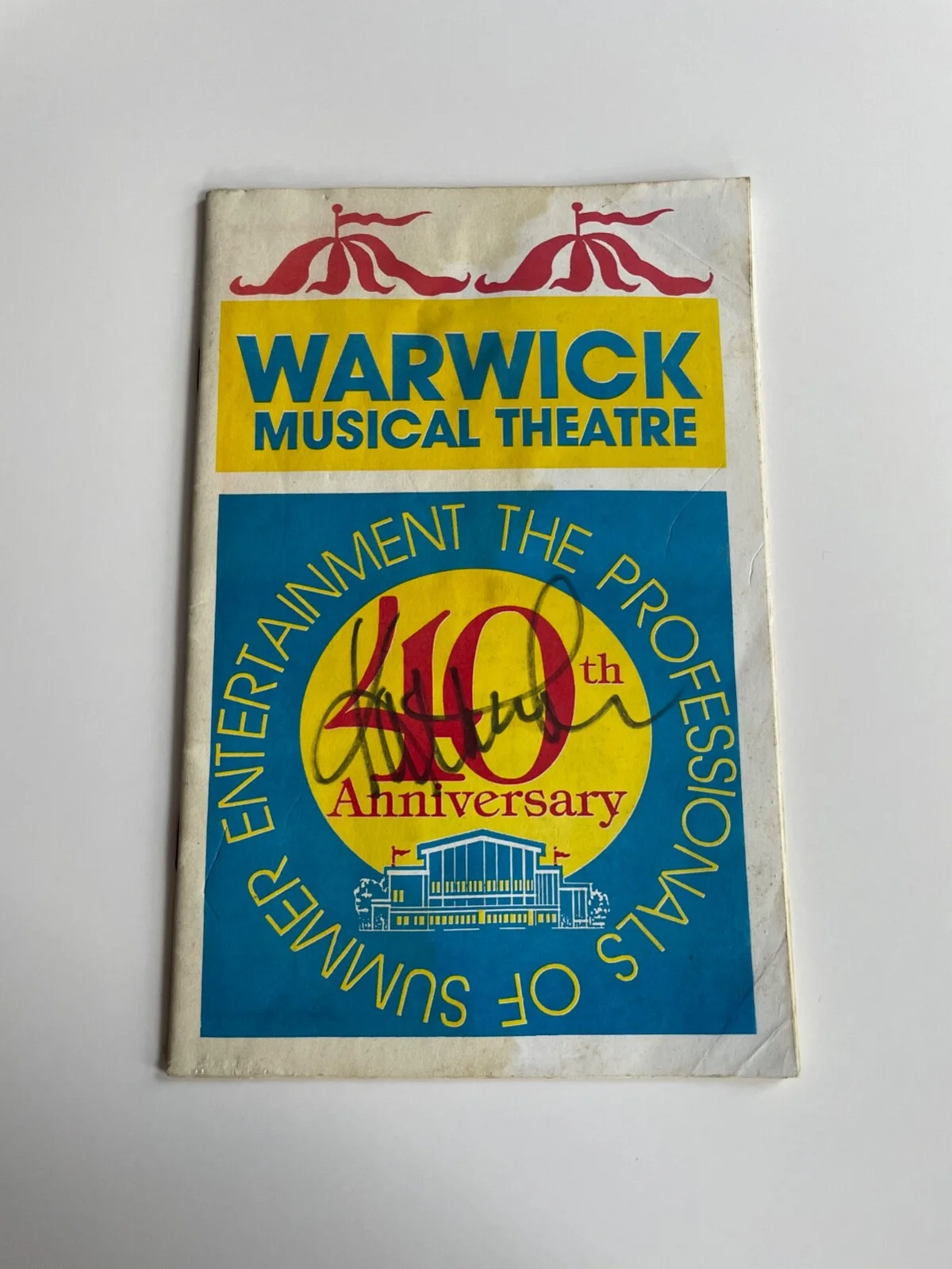 Kathie Lee Gifford — Kathie Lee Gifford Signed Warwick Musical Theatre Program July 29 1994 Regis, image 2