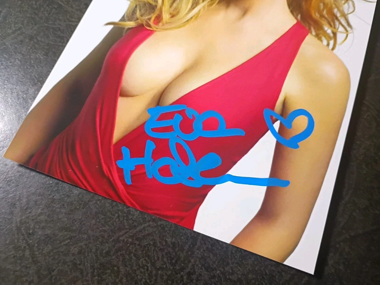 EVA HABERMANN — EVA HABERMANN Authentic Hand Signed Autograph 4X6 Photo - BEAUTIFUL ACTRESS, image 2