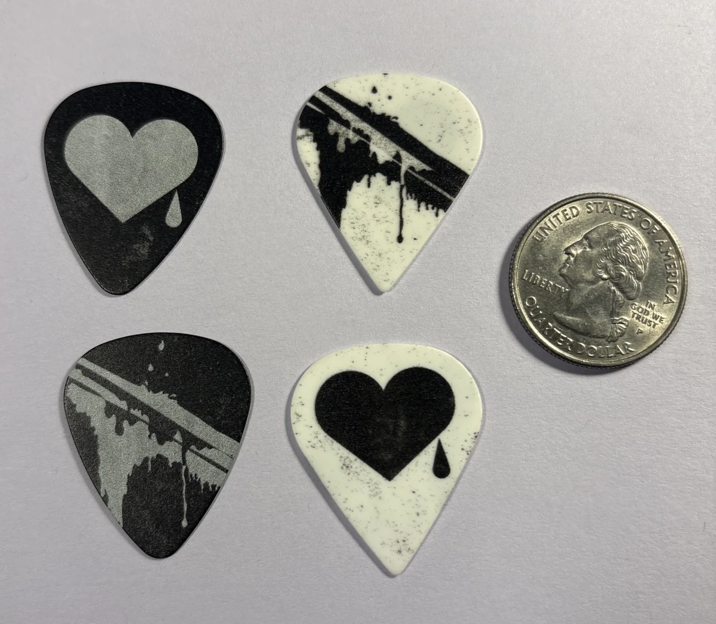 Boys Like Girls The Soundtrack Of Your Life 2026 Tour Guitar Picks x4, изображение 2
