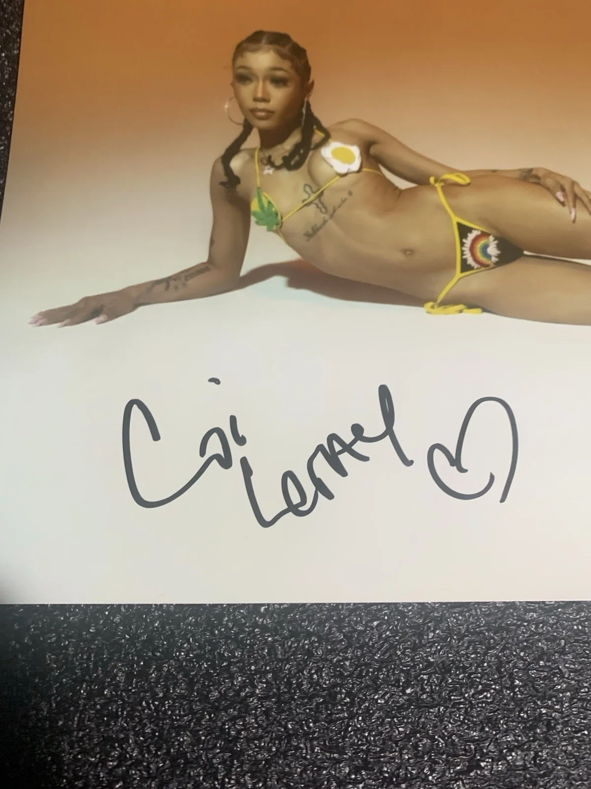 COI LERAY SIGNED 8X10 PHOTO NO MORE PARTIES PLAYERS JSA COA PSA BAS GAI ACOA, изображение 2