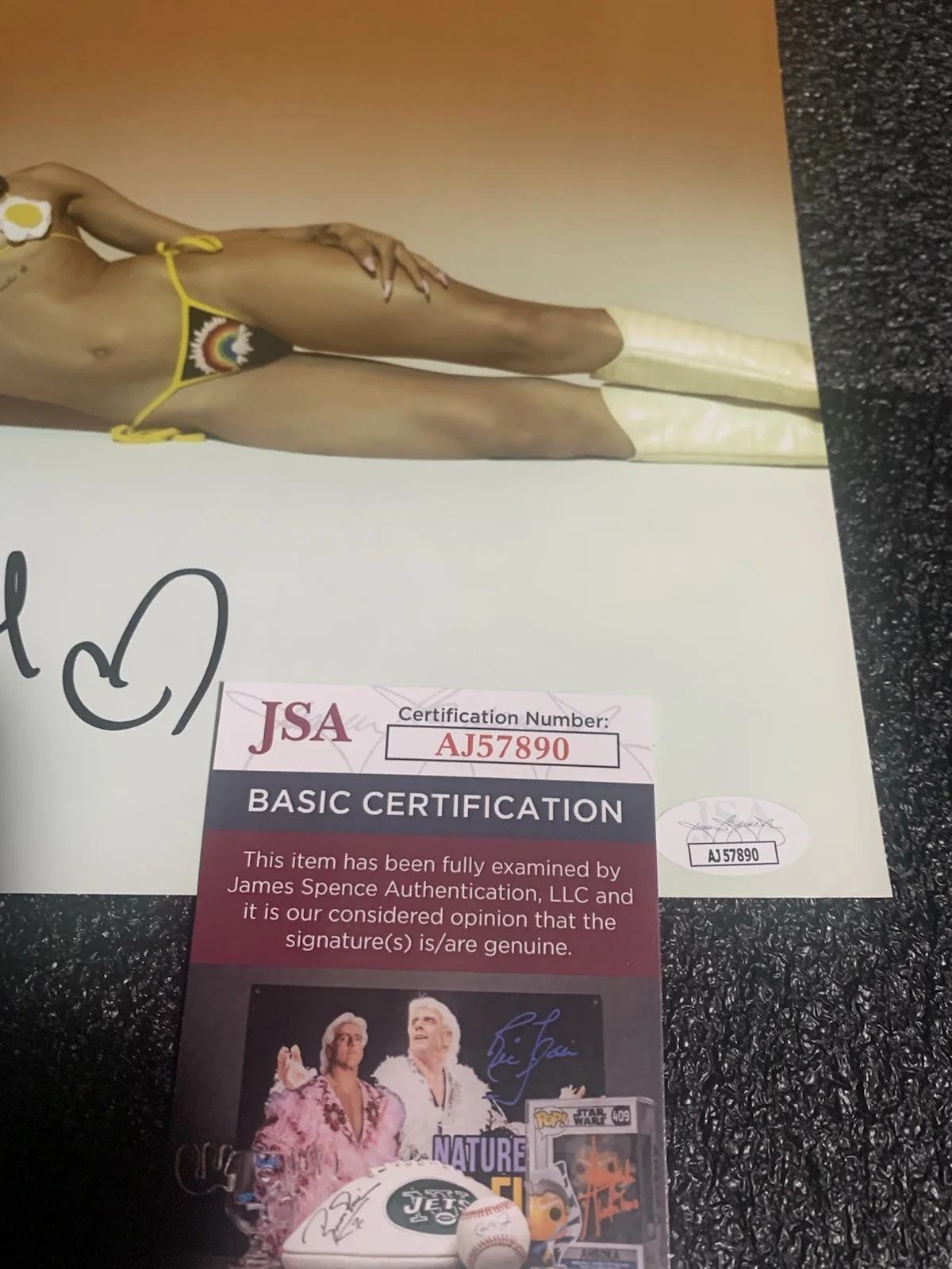 COI LERAY SIGNED 8X10 PHOTO NO MORE PARTIES PLAYERS JSA COA PSA BAS GAI ACOA, изображение 3
