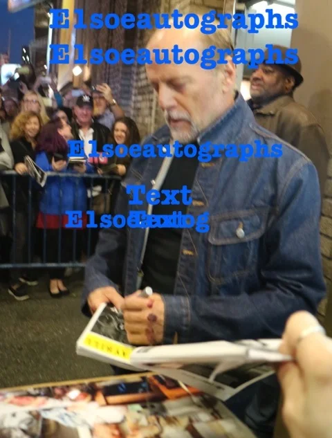 bruce willis, Laurie Metcalf — Bruce Willis & Laurie Metcalf signed Misery 8x10 photo - Exact Proof, изображение 2