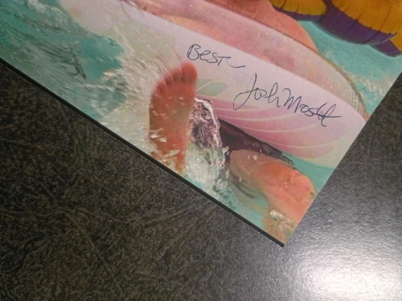 JOSH MOSTEL — JOSH MOSTEL Authentic Hand Signed Autograph 4X5 Photo - ACTOR - BILLY MADISON, image 2