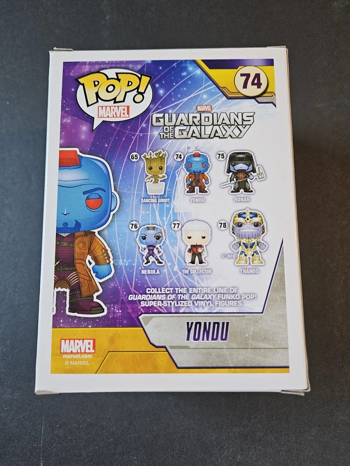 Michael Rooker — Yondu Funko Pop! #74 Michael Rooker Autograph COA w/card JSA Marvel, image 4