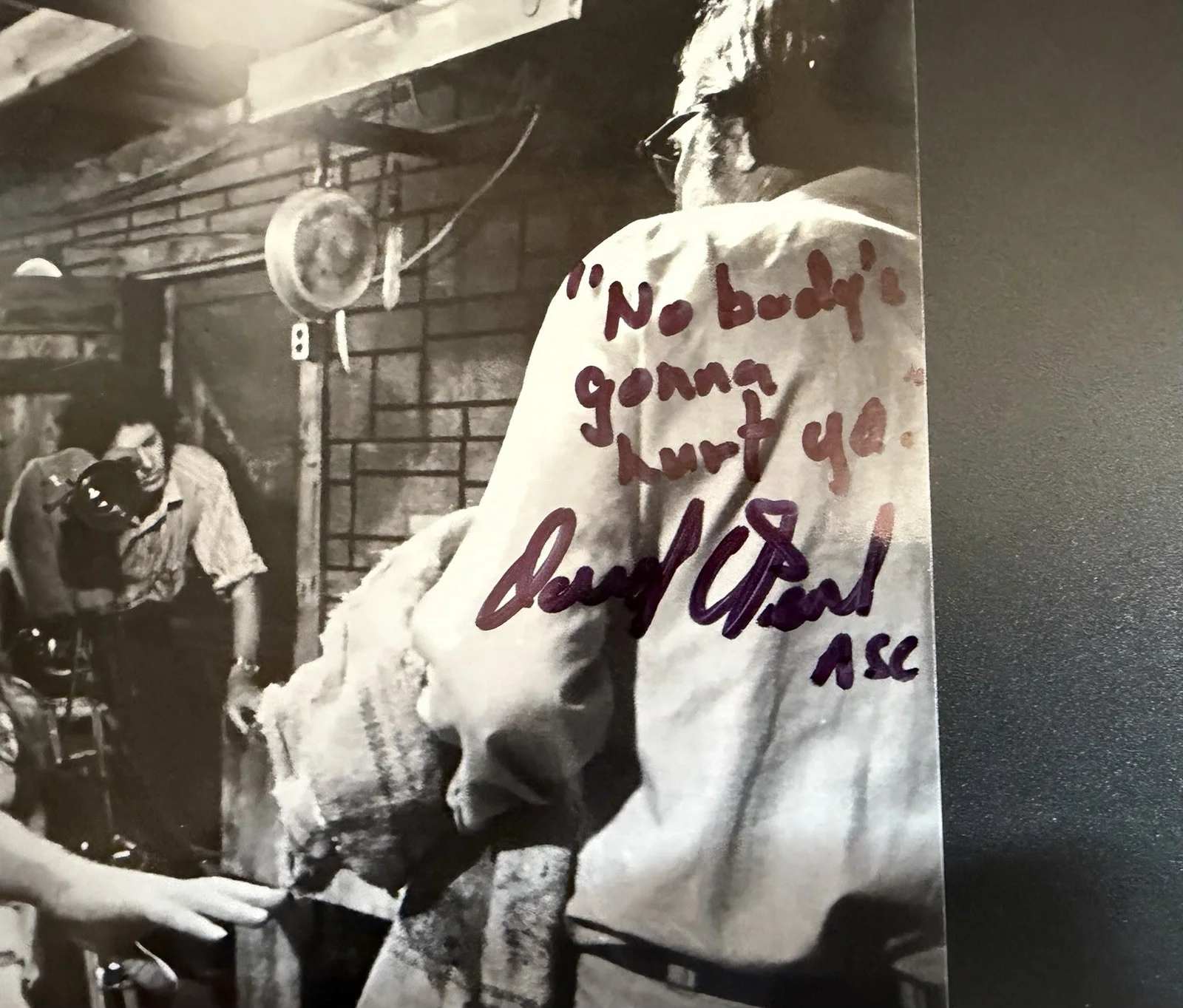 Daniel Pearl Signed 5x7 Texas Chain Saw Massacre Photo Autograph, изображение 2