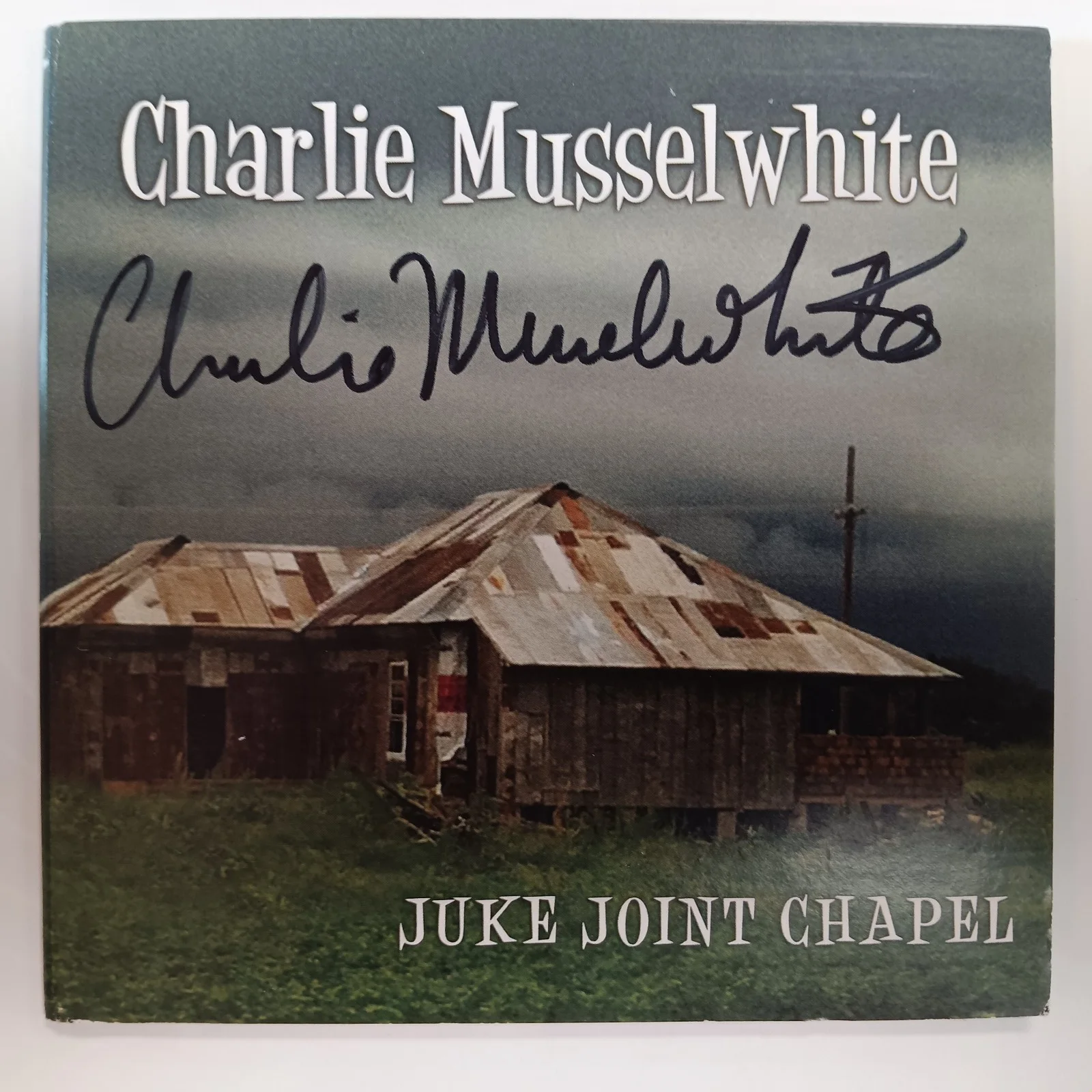 Charlie Musselwhite + Voice Of The Wetlands Signed CD Pair, Lot of 2 - Autograph, изображение 3