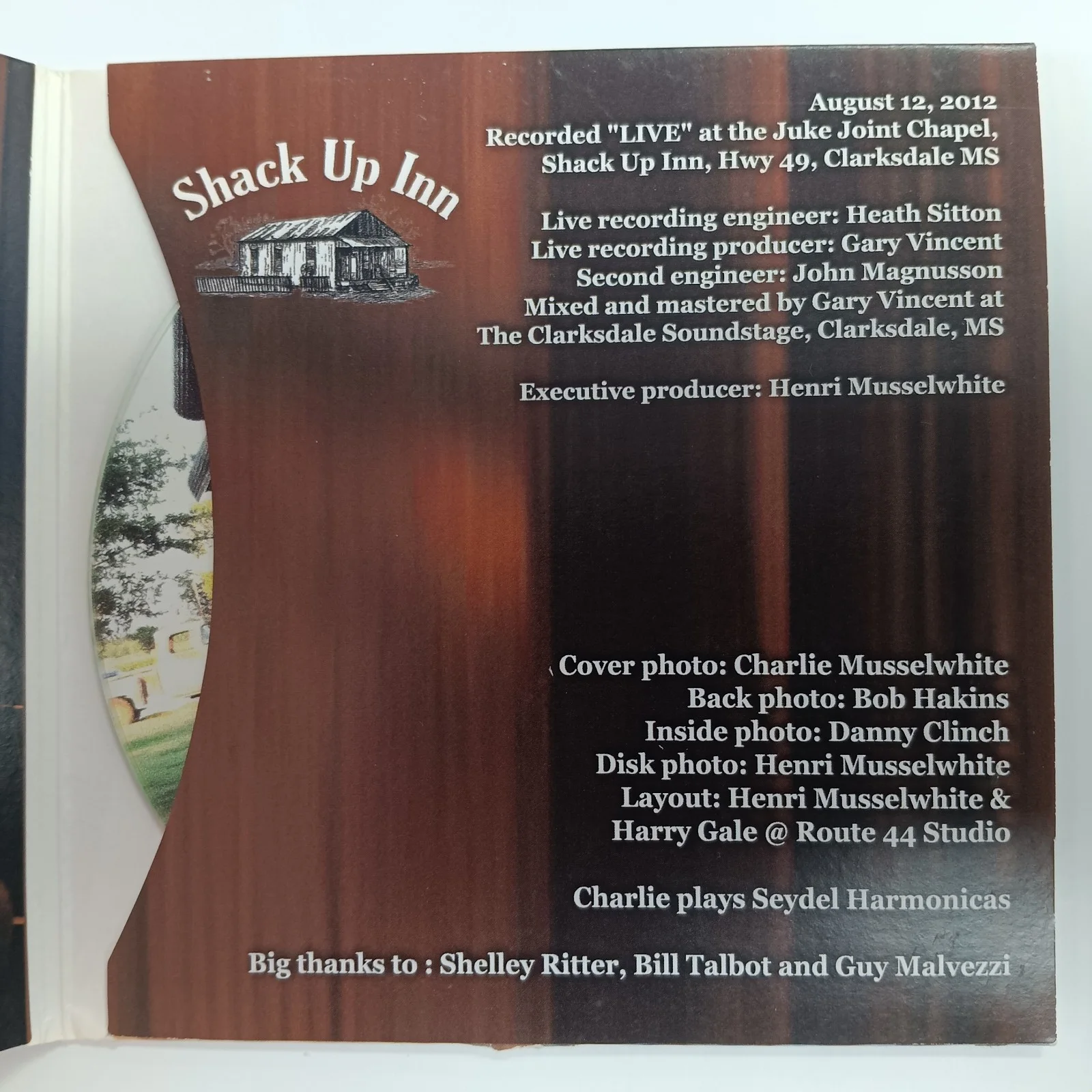 Charlie Musselwhite + Voice Of The Wetlands Signed CD Pair, Lot of 2 - Autograph, изображение 5