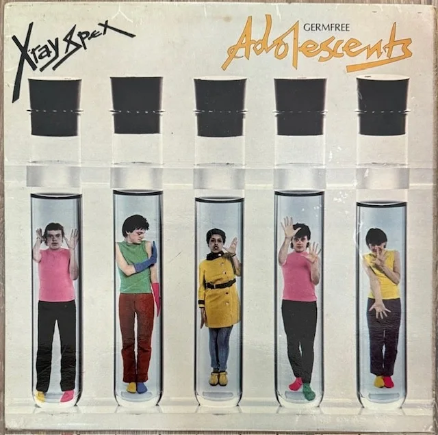 X-Ray Spex : fully signed inner Germ Free Adolescents autographed vinyl JSA Lp, image 2