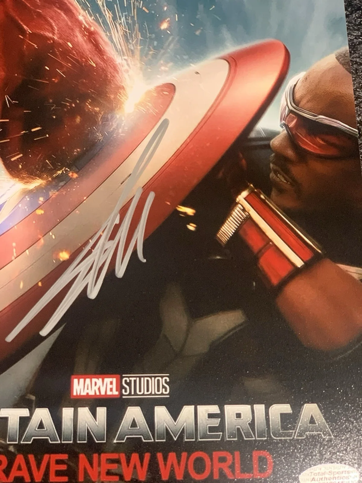 Anthony Mackie — ANTHONY MACKIE Signed 8x10 Photo CAPTAIN AMERICA 8 MILE AVENGERS TSA COA, изображение 2