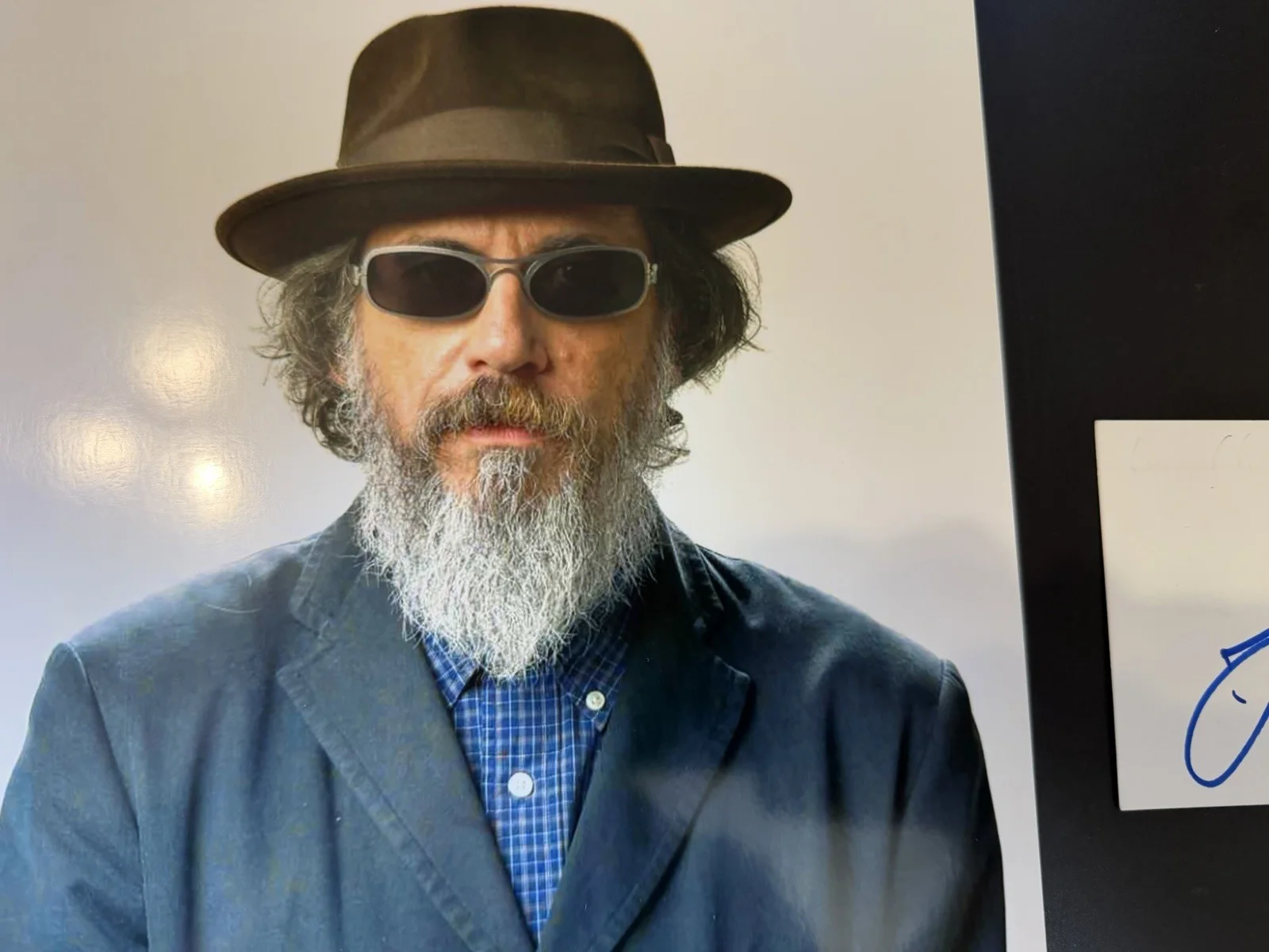 Larry Charles Signed 3x5 Index Card Seinfeld Borat Curb Your Enthusiasm, изображение 3