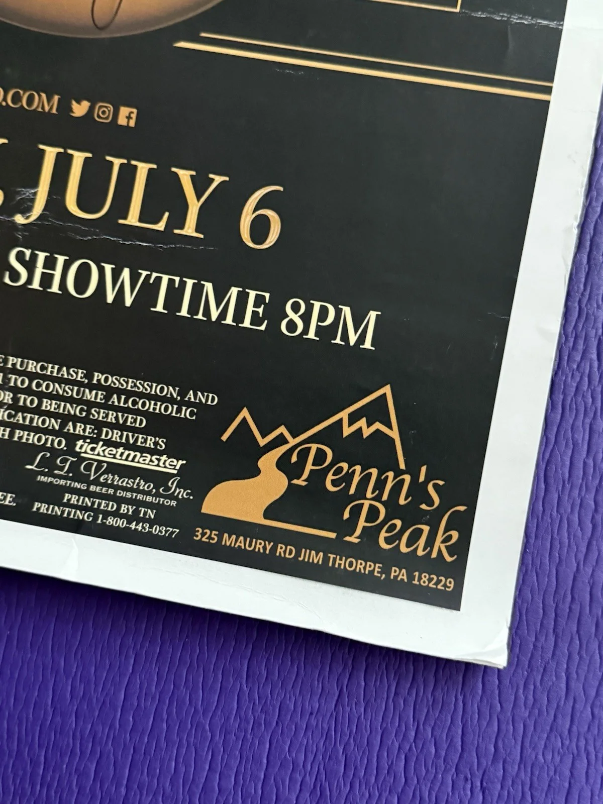 YES~Fri.July 6,2018. “Their Golden Anniversary” PennsPeak Concert Venue SeeDesc, изображение 5