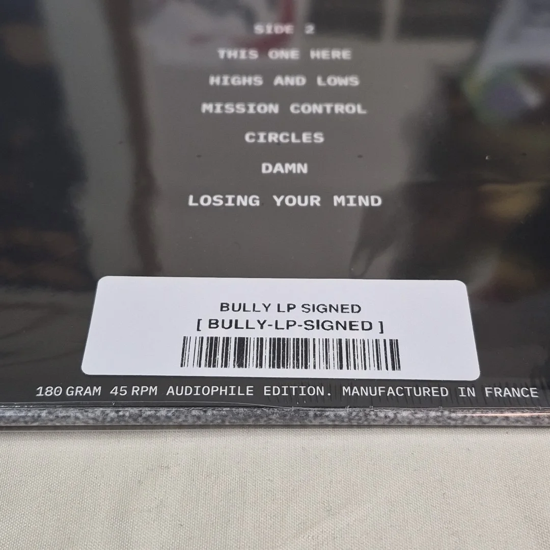 Bully Signed Vinyl LP 180 Gram Audiophile Kanye West Sealed Rare Collectors Ed., image 4