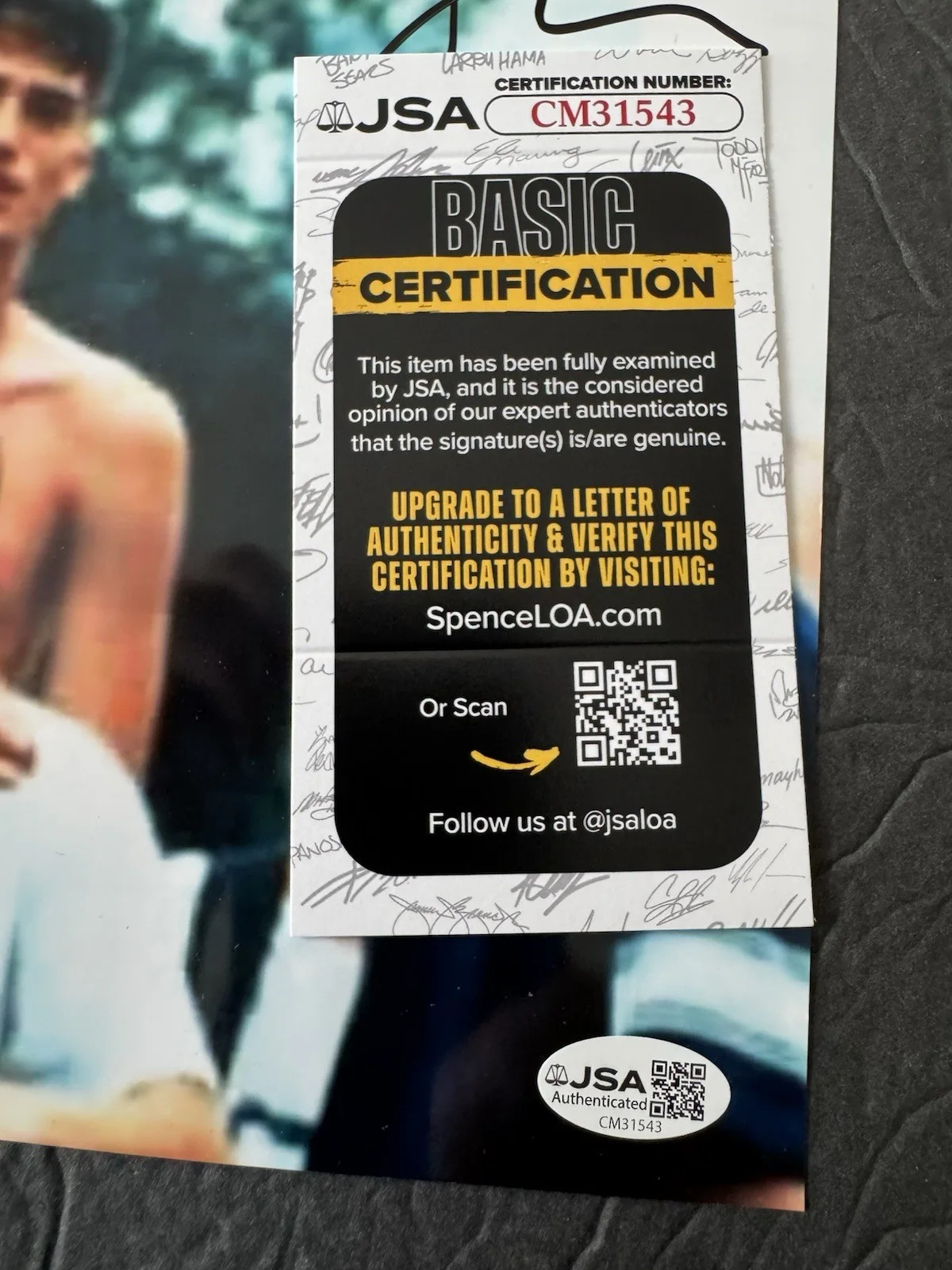 Jon Abrahams — Jon Abrahams Signed 8x10 PHOTO Kids Movie Autograph JSA COA Harmony Korine, image 2