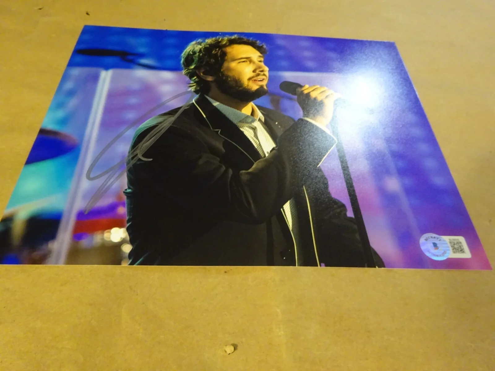 Autographed Josh Groban Signed 8"x10" Photo Beckett BAS COA, изображение 2