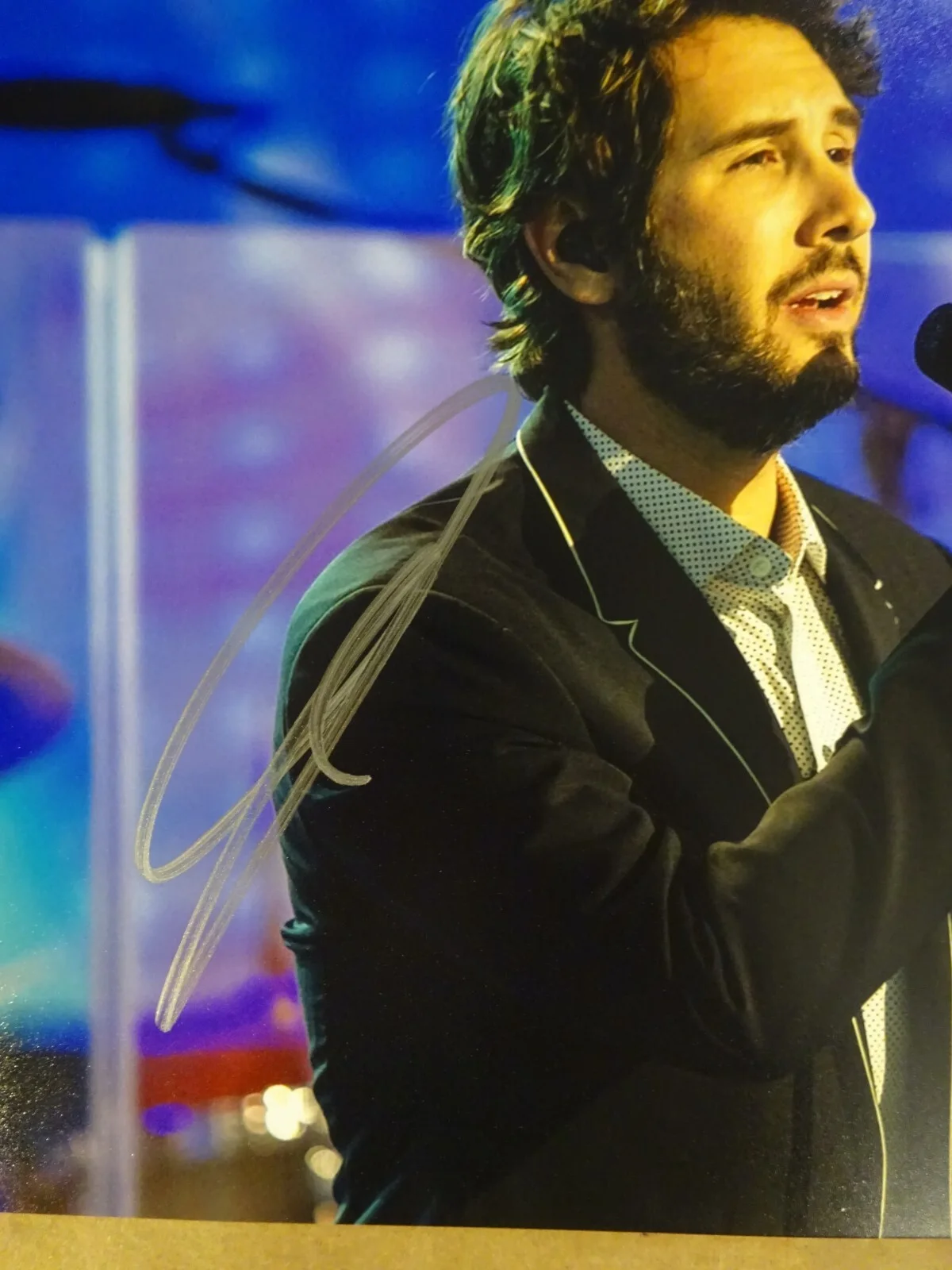 Autographed Josh Groban Signed 8"x10" Photo Beckett BAS COA, изображение 3