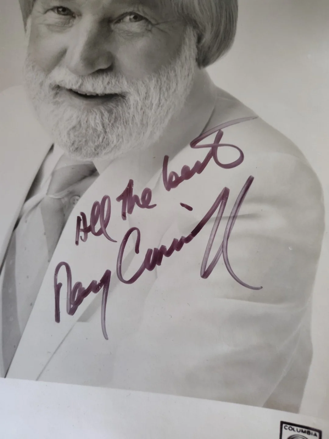 RAY CONNIFF Signed Autographed Vintage 8x10 Columbia Records Promo Photo..., image 2