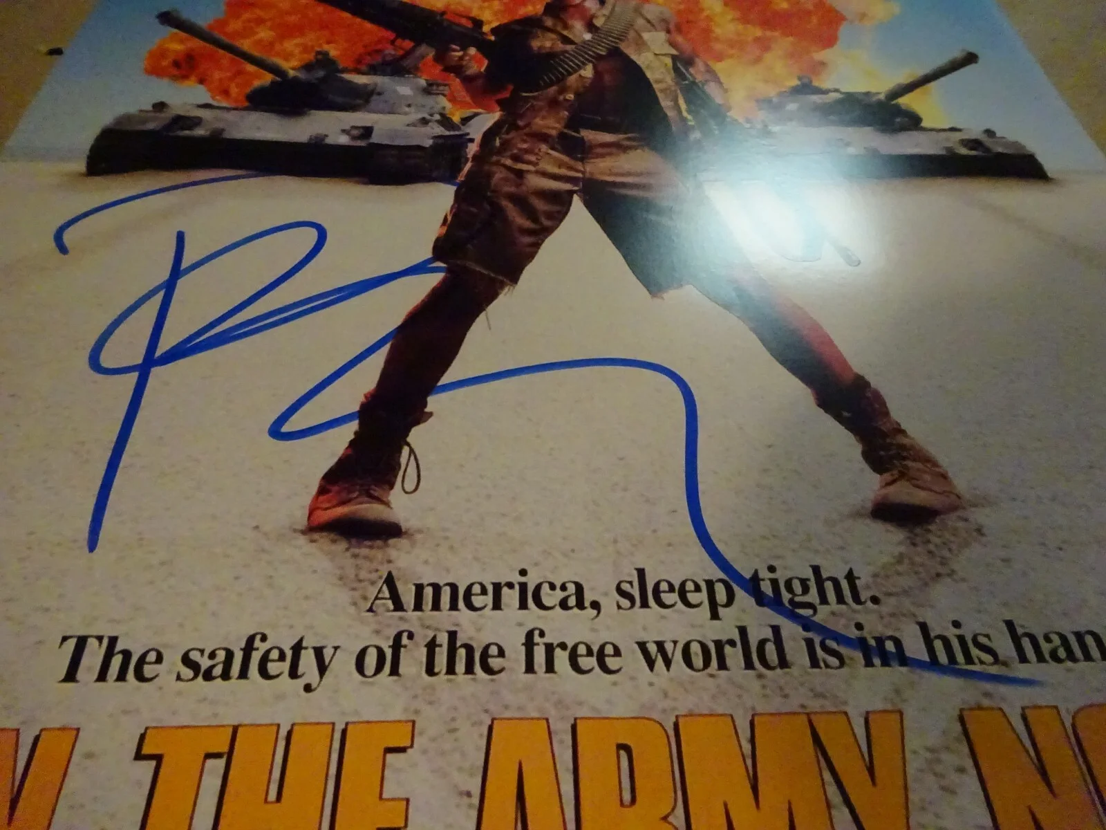 Pauly Shore — Signed Pauly Shore Autographed In The Army Now 11"x17" Photo Beckett BAS COA, изображение 4