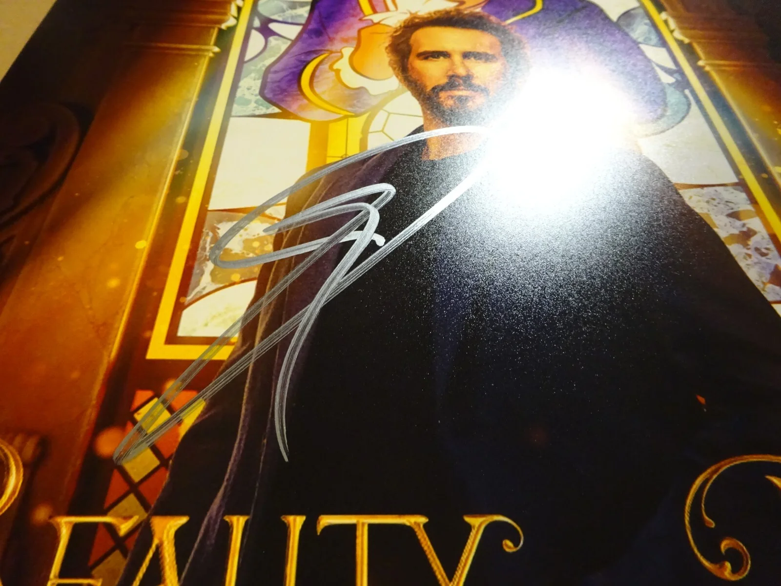 Signed Josh Groban Autographed 11x17 Beauty and the Beast Photo Beckett BAS COA, изображение 4