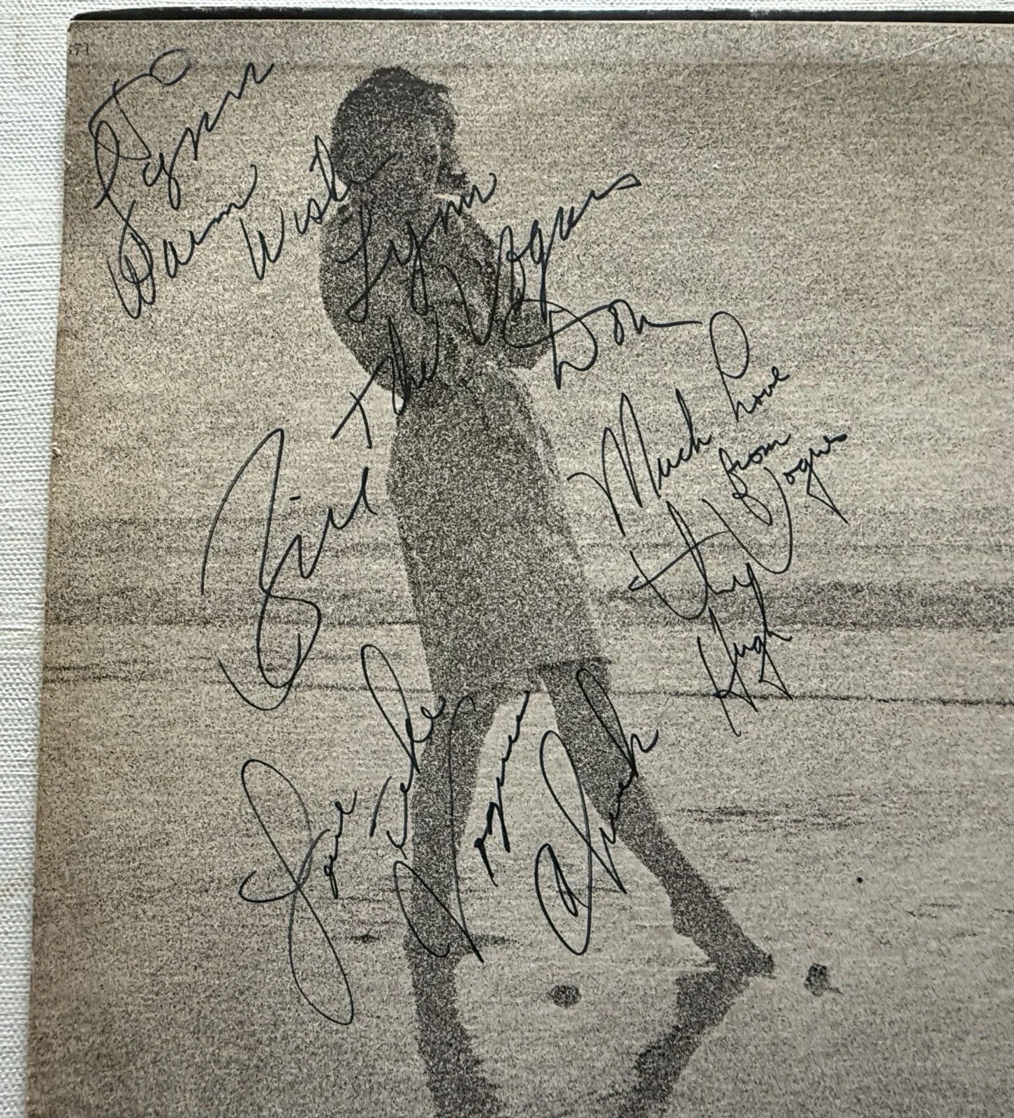 The Vogues Band Signed Autographed "Greatest Hits" Vintage Record Album, изображение 3