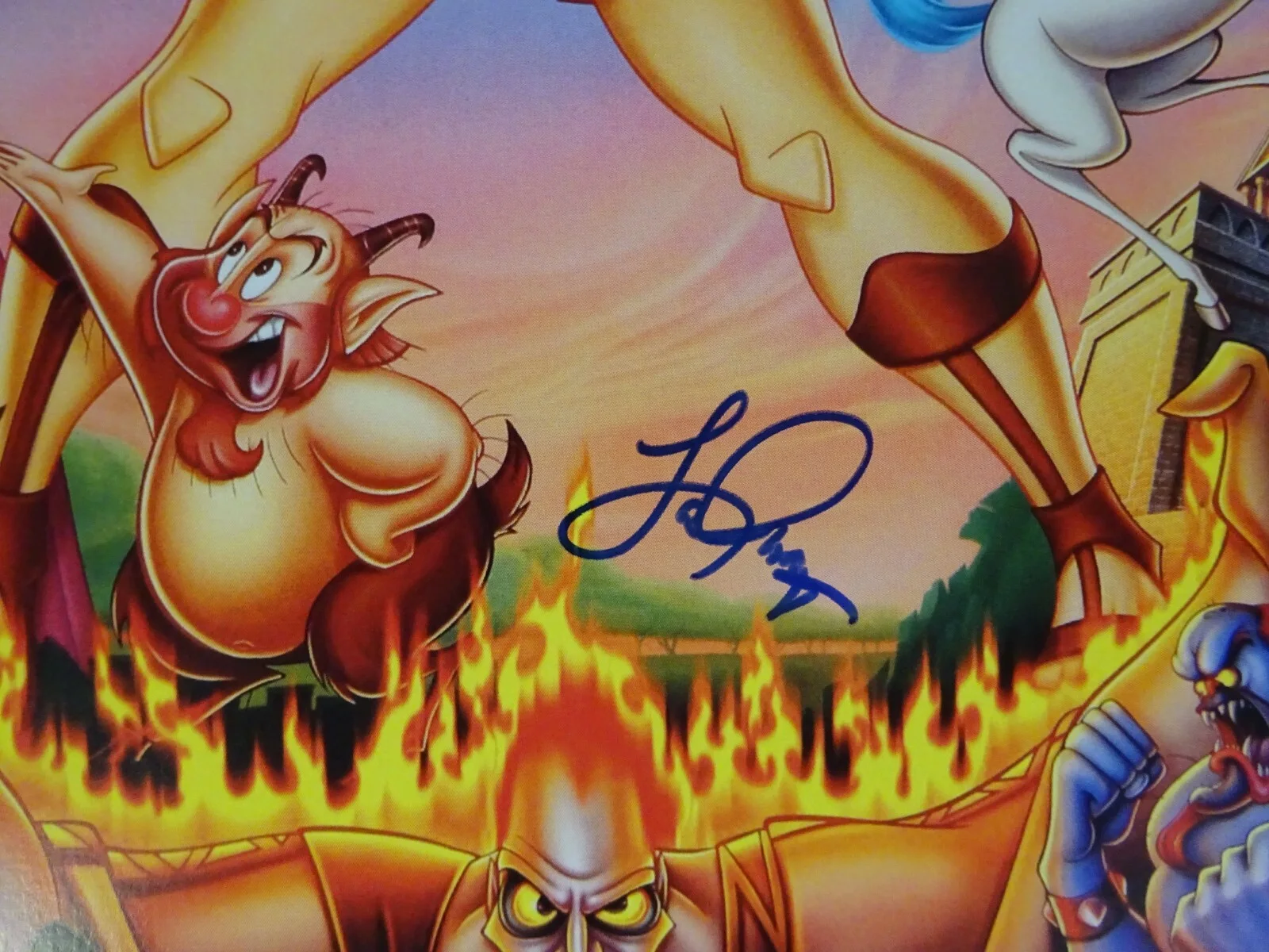 Lachanze — Signed Lachanze Autographed Disney Hercules 11"x17" Photo Beckett BAS COA, image 3