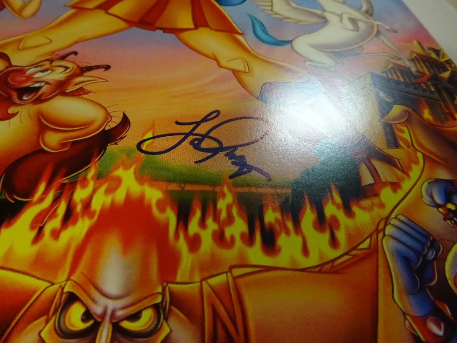 Lachanze — Signed Lachanze Autographed Disney Hercules 11"x17" Photo Beckett BAS COA, image 4