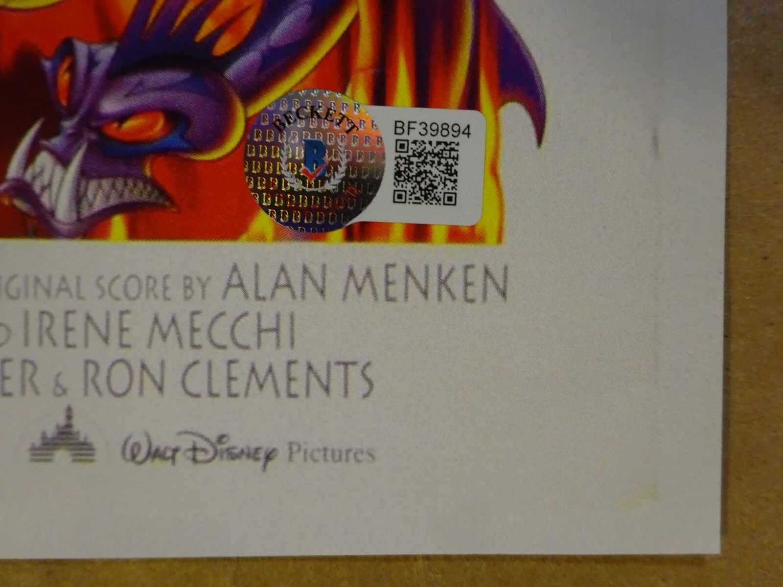 Lachanze — Signed Lachanze Autographed Disney Hercules 11"x17" Photo Beckett BAS COA, image 5