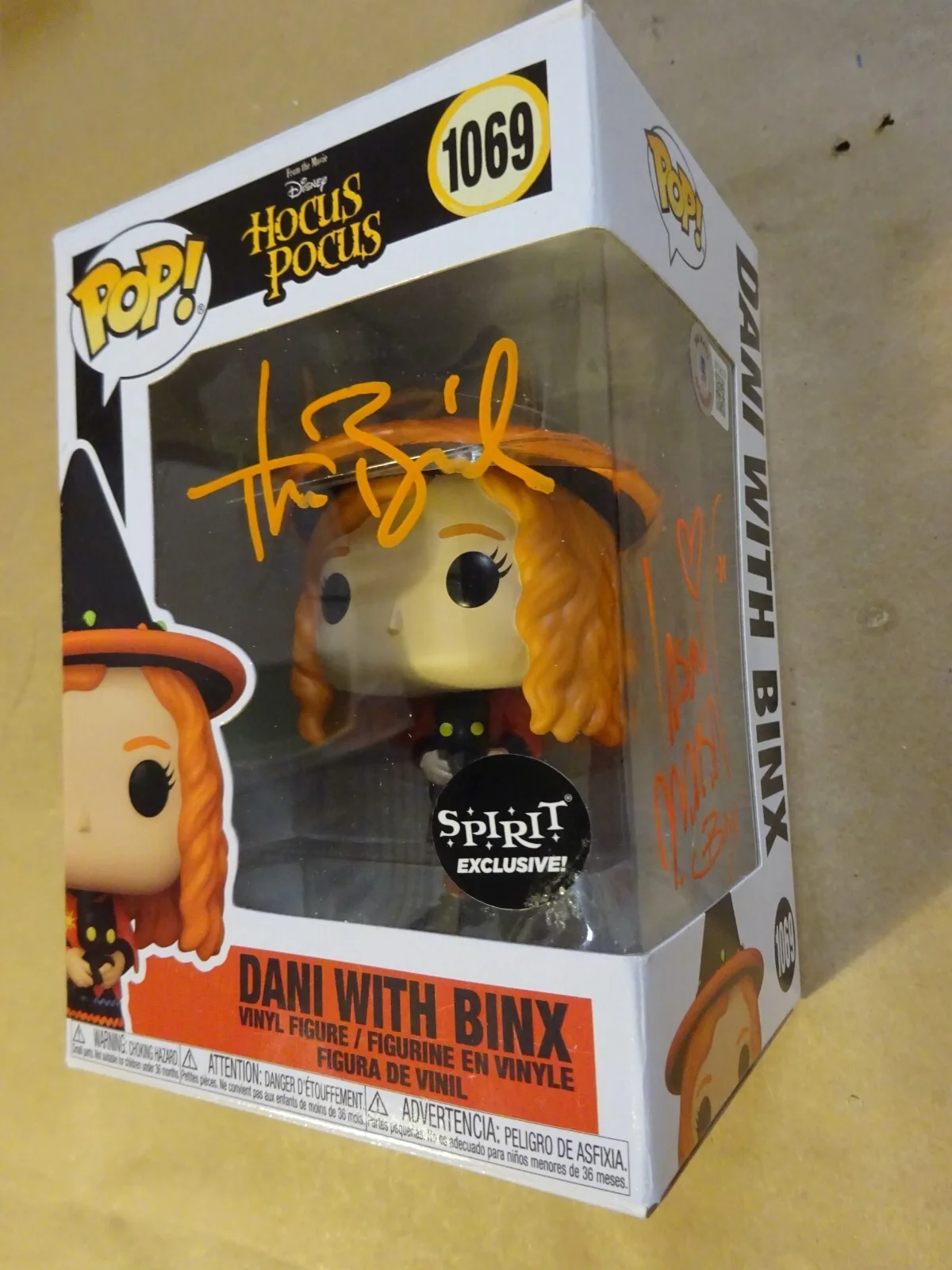 Thora Birch & Jason Marsden — Signed Thora Birch & Jason Marsden Autographed Hocus Pocus Funko Pop BAS COA