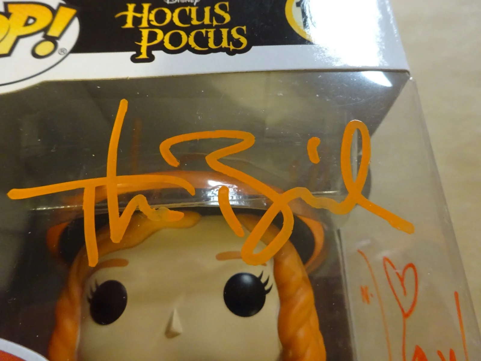 Thora Birch, Jason Marsden — Signed Thora Birch & Jason Marsden Autographed Hocus Pocus Funko Pop BAS COA, image 4