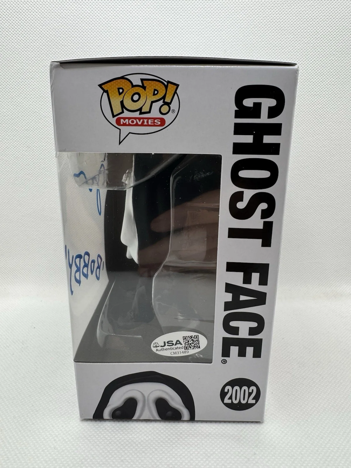 Jon Abrahams — Jon Abrahams Signed Scary Movie Ghostface Scream Funko Pop # 2002 Autograph JSA, image 2