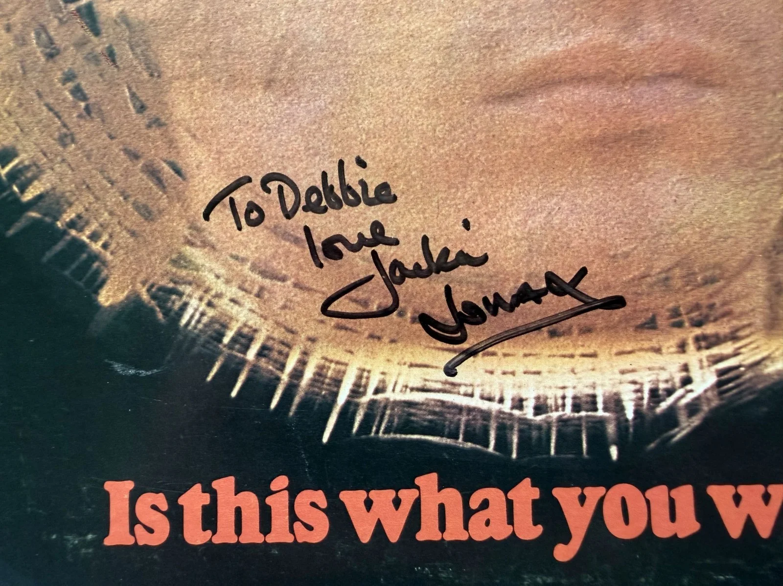 Jackie Lomax Signed Autographed "Is This What You Want" Record Album : JSA, image 2