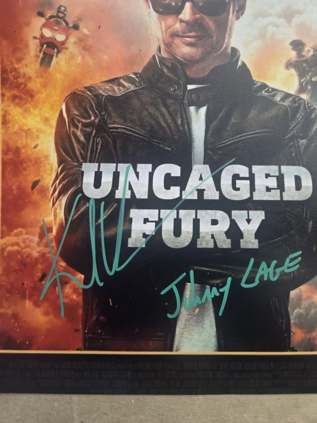 Karl Urban — Karl Urban Autographed JOHNNY CAGE 8x10 WITH QUOTE Mortal Kombat! JSA COA!, image 3