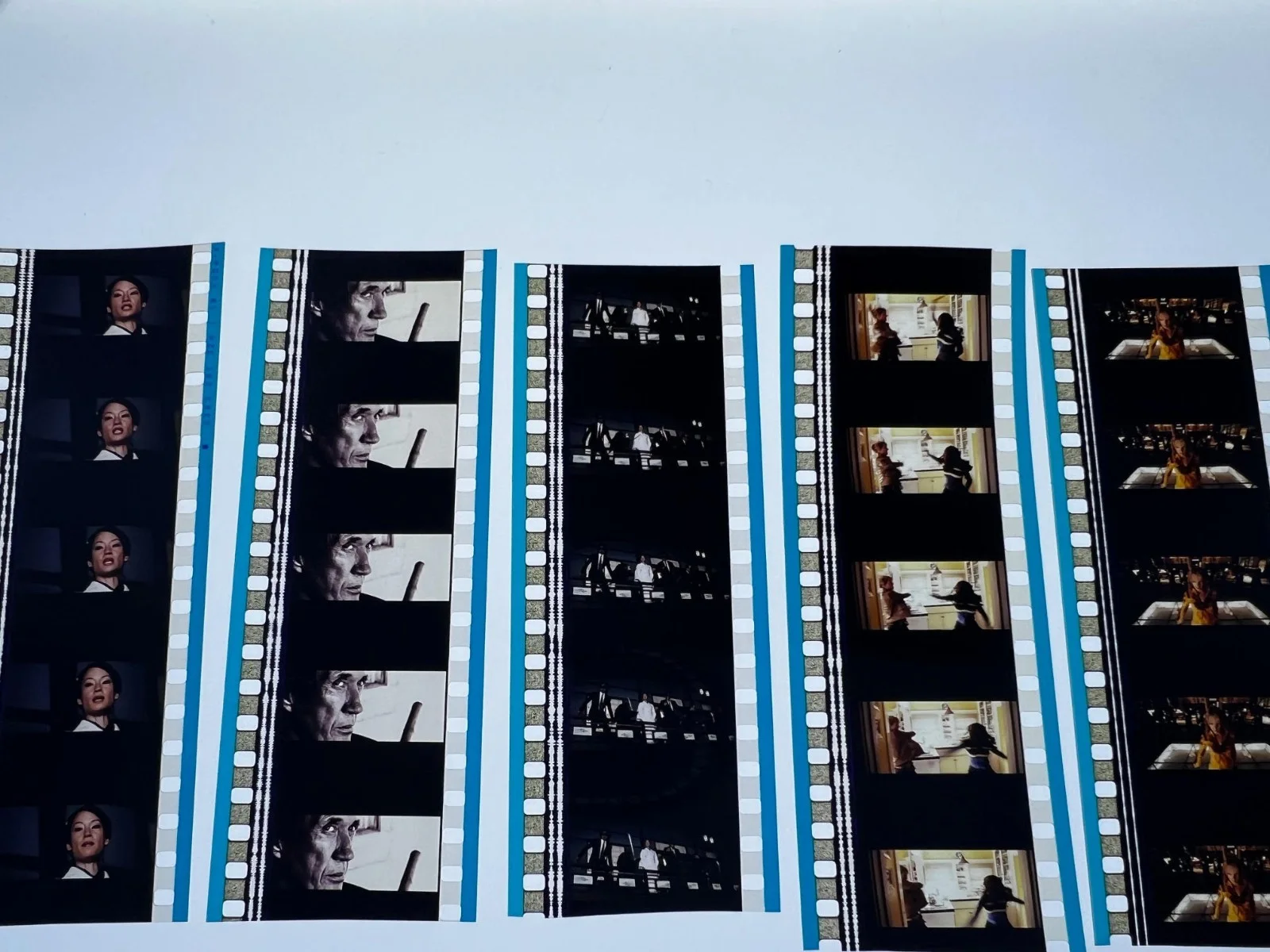 Kill Bill 35mm Film Cells Strips - 5 Strips of 5 Cells FREE P&P, изображение 3