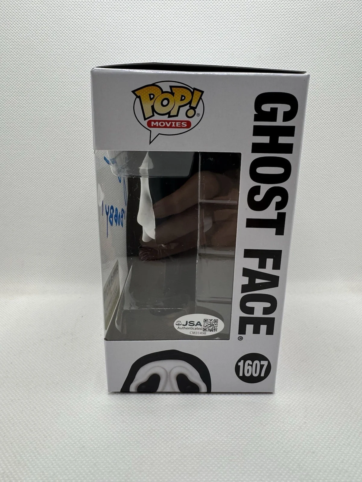 Jon Abrahams — Jon Abrahams Signed Scary Movie Ghostface Scream Funko Pop # 1607 Autograph JSA, image 2