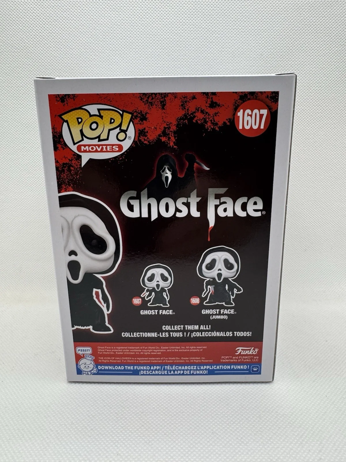 Jon Abrahams — Jon Abrahams Signed Scary Movie Ghostface Scream Funko Pop # 1607 Autograph JSA, image 4