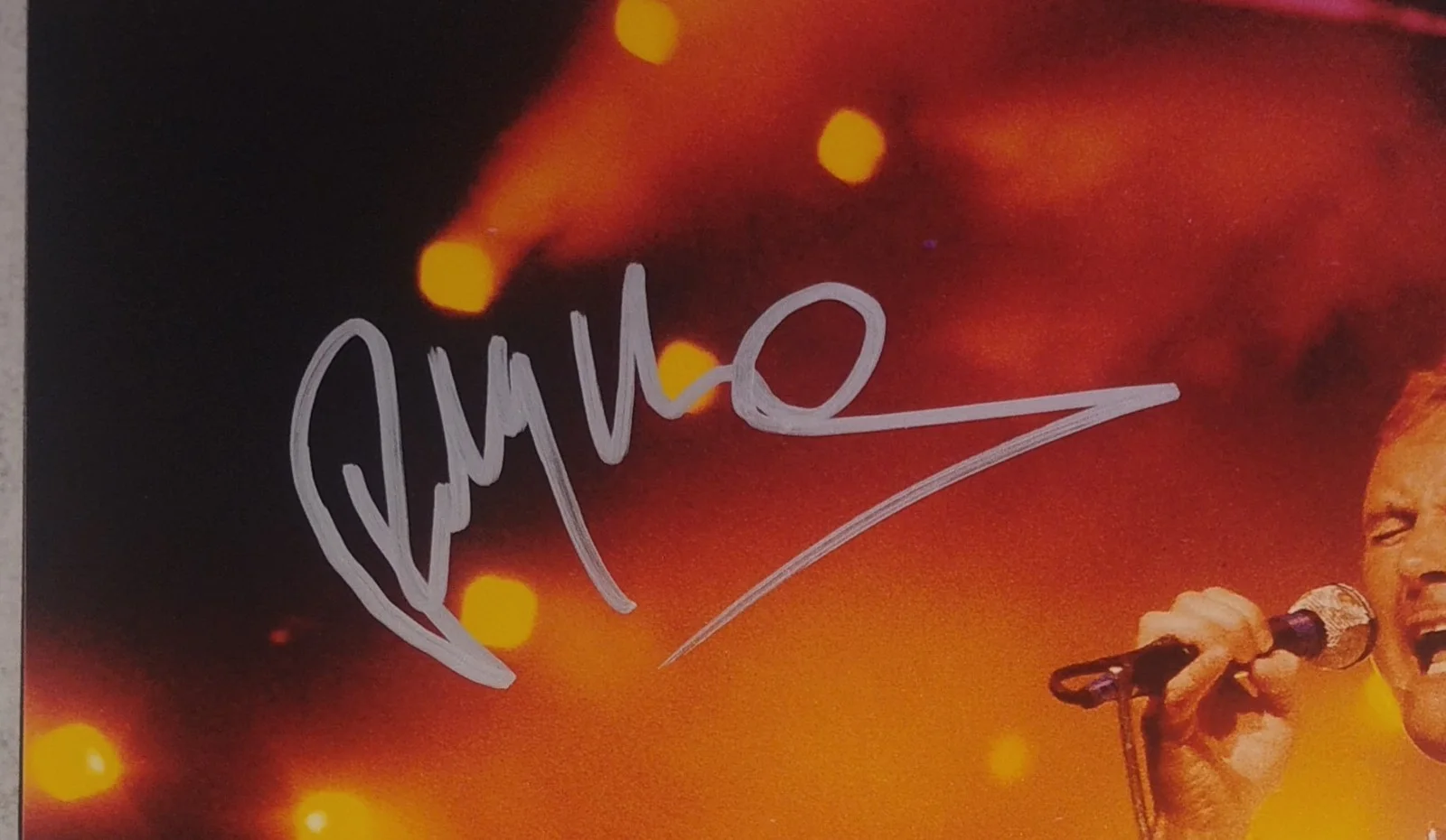 Phil Collins Hand Signed 8x10 Photo COA Genesis NO US TARIFFS, image 3