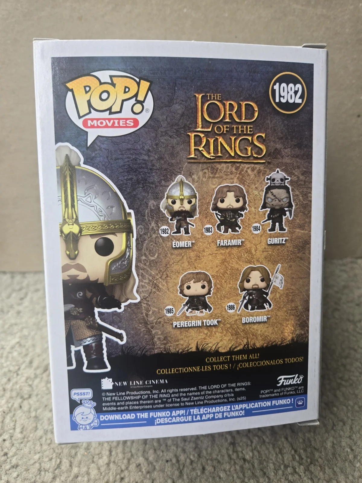 Karl Urban — Karl Urban SIGNED LOTR Eomer FUNKO POP with QUOTE! JSA COA, изображение 3