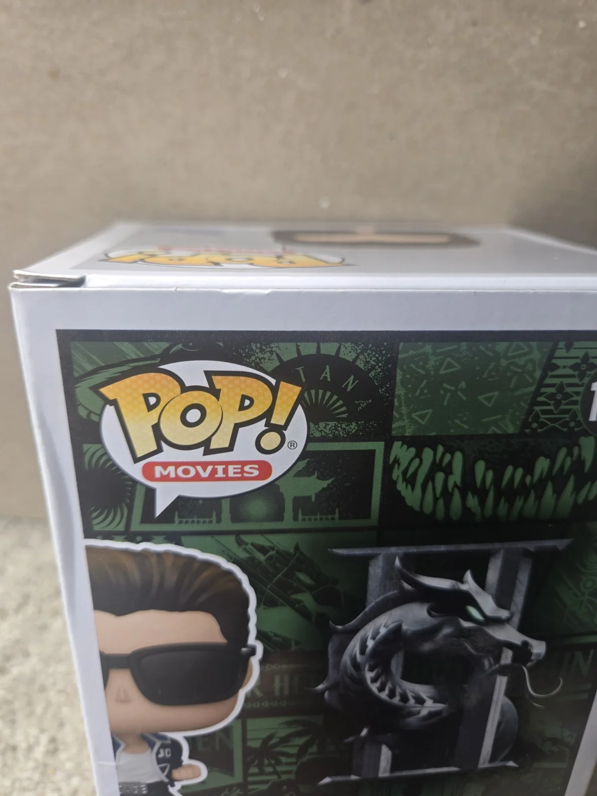 Karl Urban — Karl Urban SIGNED Johnny Cage Mortal Kombat 2 FUNKO POP with QUOTE! JSA COA, image 4