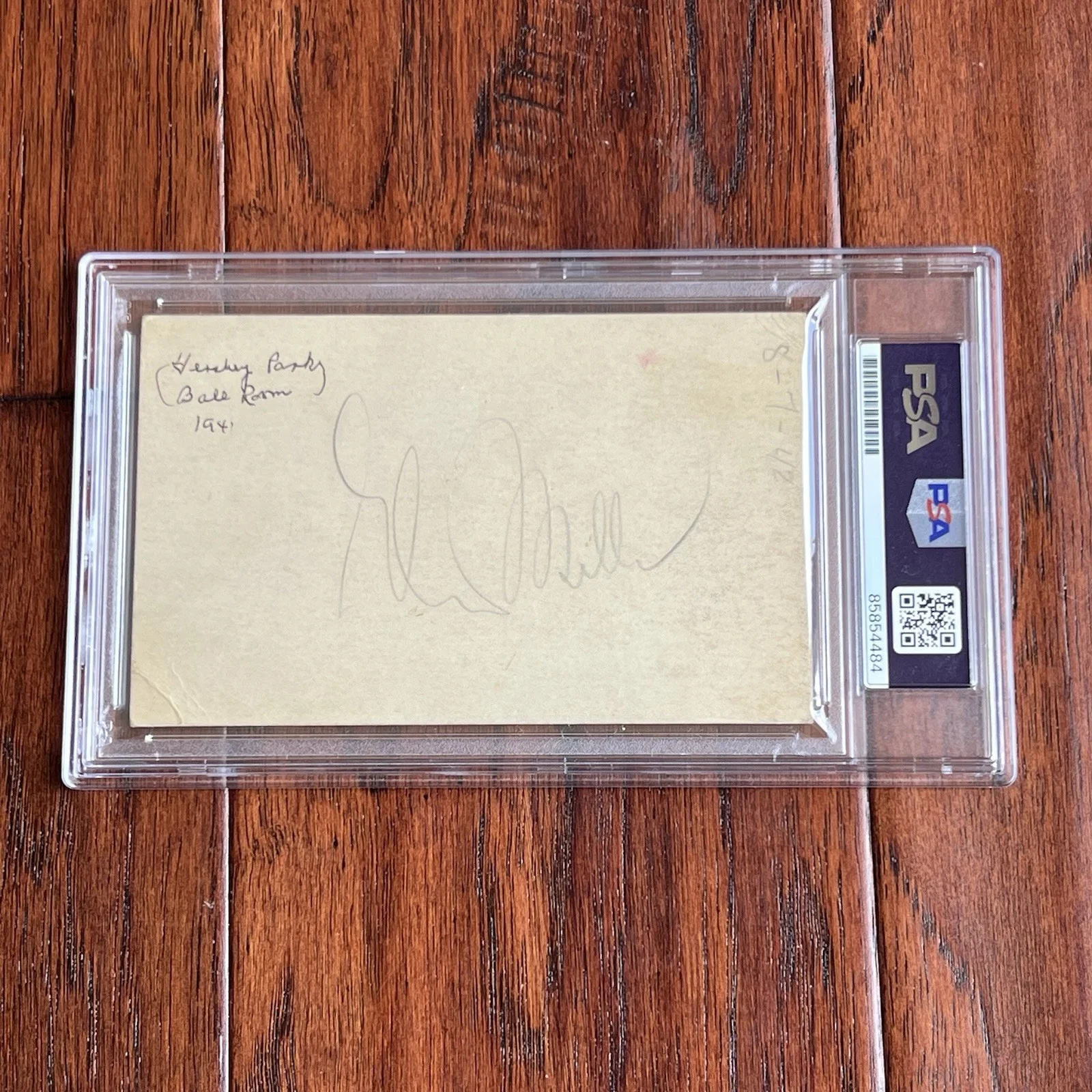GLENN MILLER Autograph Photo Boldly SIGNED * Vanished Big Band Leader PSA, изображение 4
